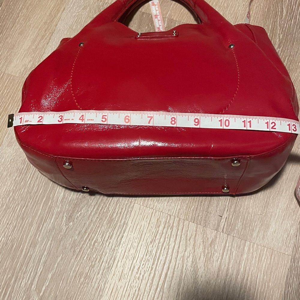 KATE SPADE RED SATCHEL HANDBAG - Picture 13 of 14